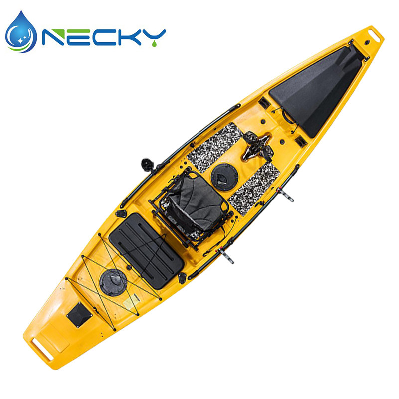 Necky/路亚脚踏钓鱼船专业卡亚克赛事钓鱼艇海豹鳍驱动脚蹬皮划艇