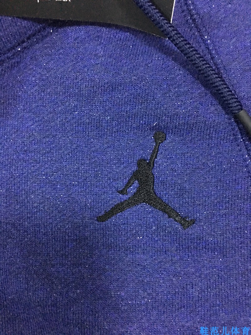 鞋范儿体育 Jordan WINGS FLEECE 薄绒连帽卫衣外套 860197-416