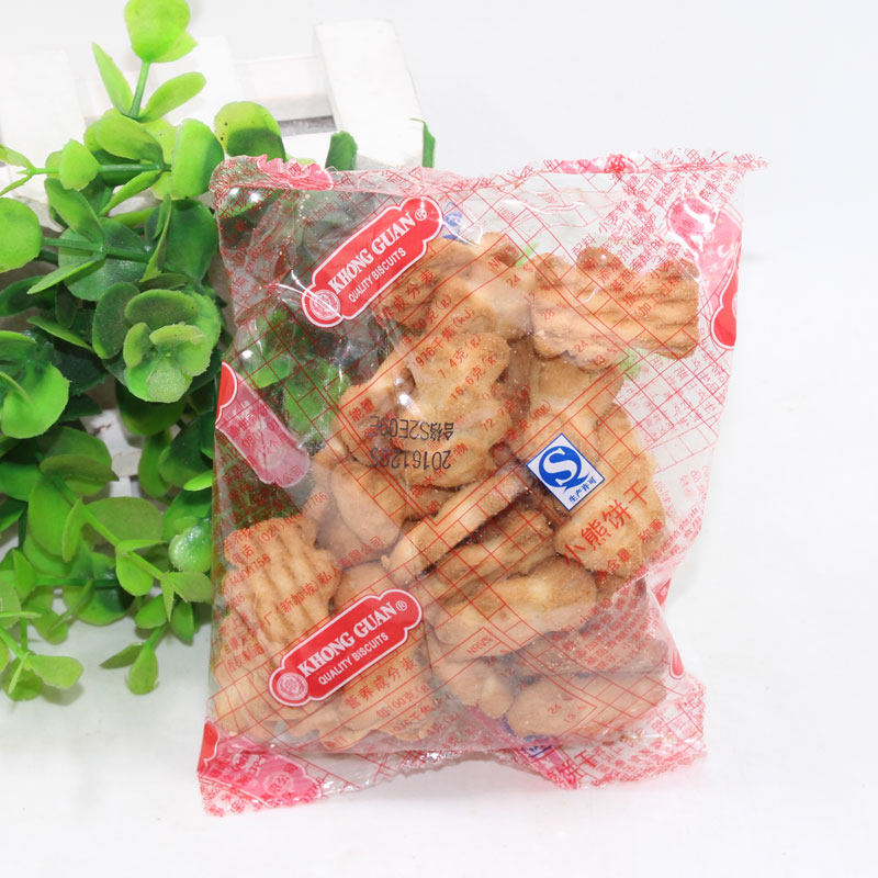 饼干康元香酥条小熊酥性童年回忆咸味散装250g酥性饼干