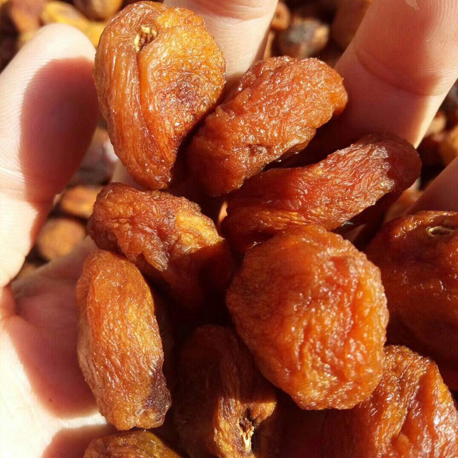 新疆吊死干伊犁树上杏干特级500g无添加天然农家非库车小白杏干