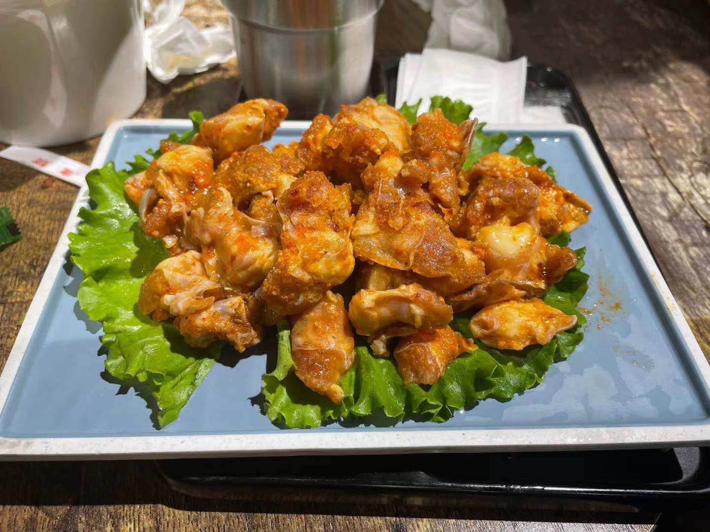 软骨之美掌中宝纯肉未裹粉鸡脆骨腌制2kg桥头生鸡肉