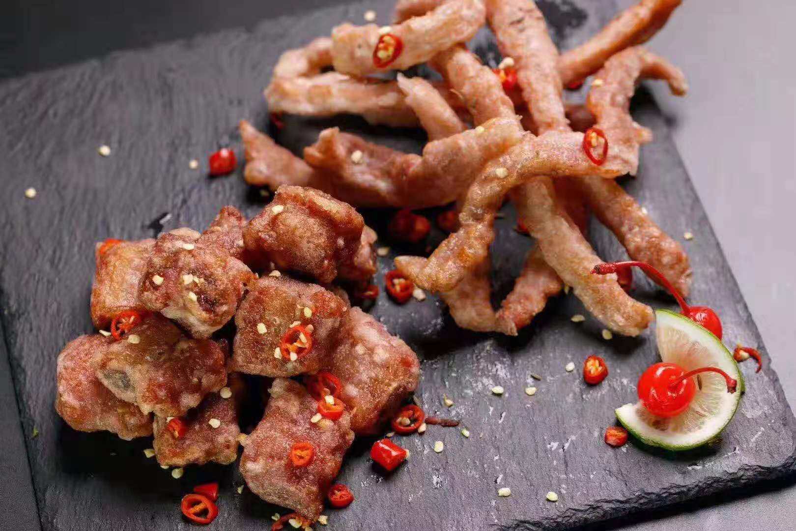 排骨桥头至上香酥炸肉条腌制2.5kg包肋排油炸风味猪排