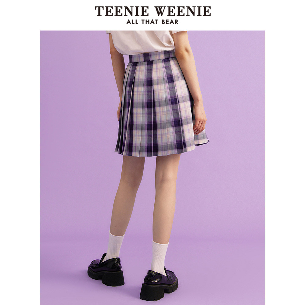 teenieweeniesanrio联名大耳小熊jk甜美半身学院风女半身裙