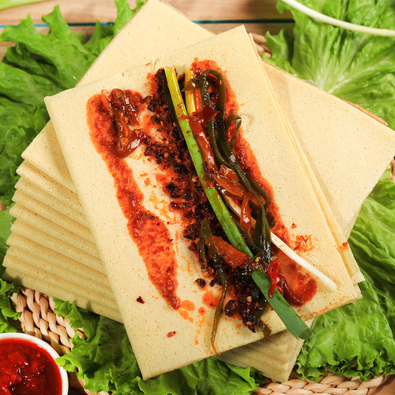 煎饼山东小米手工早餐东北杂粮临沂粗粮包邮手抓饼