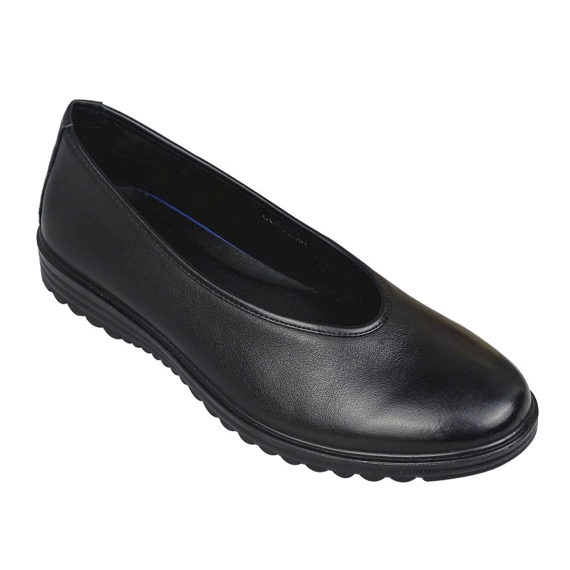 老年人皮鞋老北京圆口鞋浅口平底鞋软爸爸鞋中国风单鞋