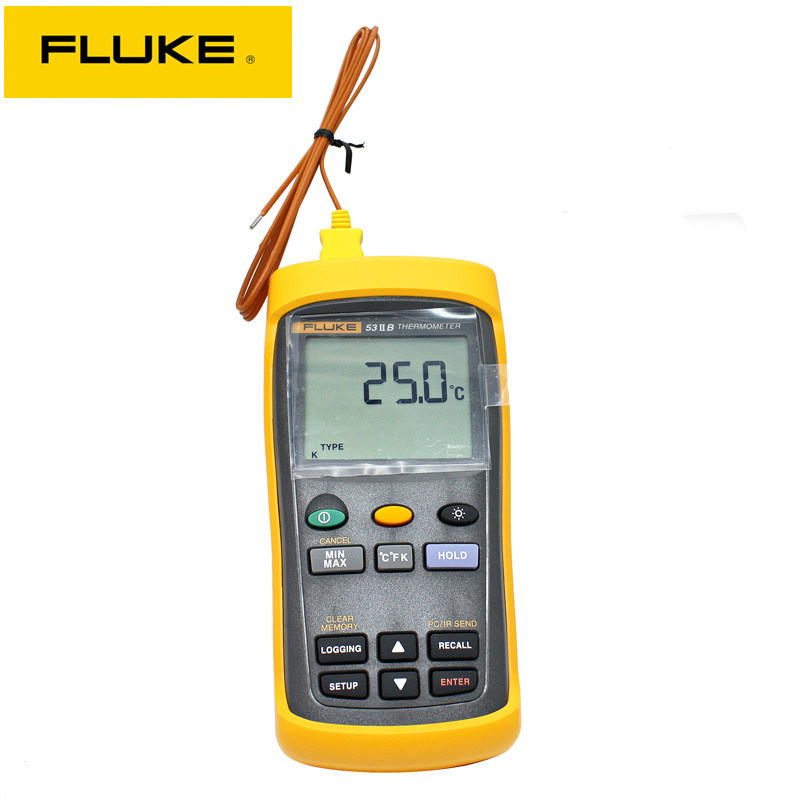 fluke福禄克 f51-2温度表f52-2双路数字温度计f53-2测温仪f54-2