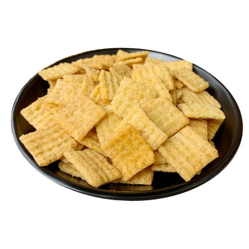 琥珀小米锅巴麻辣辣味牛肉25g20包膨化食品怀旧膨化食品