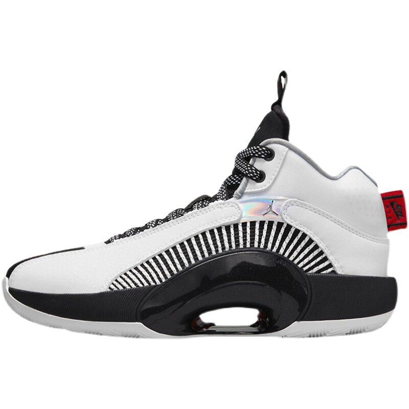 小鸿体育airjordanlowaj35黑白低帮实战篮球篮球鞋