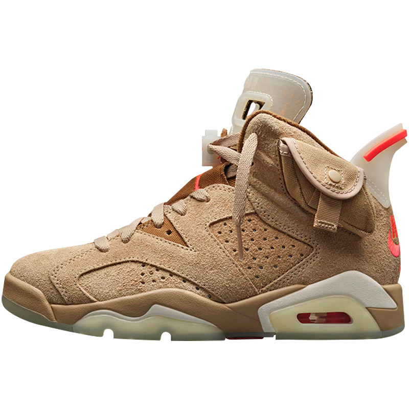 ts联名卡其棕dh0690aj6travisscottjordan200小鸿体育air