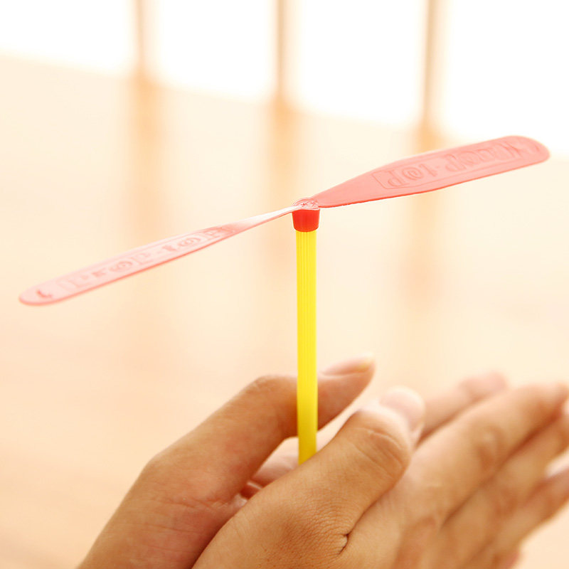 竹蜻蜓户外小孩小玩玩具可爱有趣儿童礼物飞天飞盘