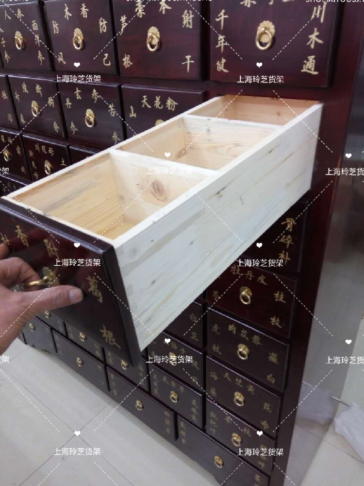 中药实木药柜厂家木制橱柜斗药架子高档药柜