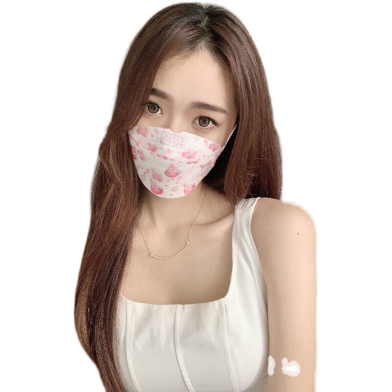 时尚潮流个性口罩韩国一次性3d立体鱼嘴型男潮女神口罩