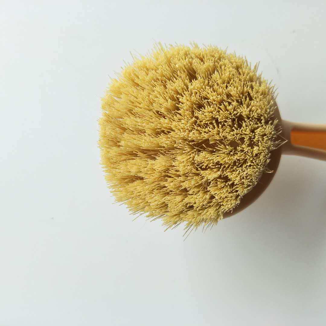 2支装 刷锅神器洗锅刷子天然剑麻锅刷不粘油加长柄清洁刷厨房家用