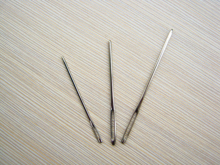 编织工具 塑料缝合针 毛线毛线diy编织工具配件 6只/板 随机色