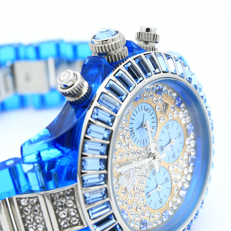 正品官方全新现货chouette腕表粉红色水钻时尚石英国产腕表