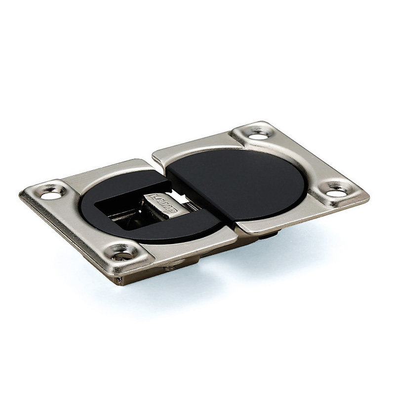 lamp蓝普台面翻板合页90度开启调节柜门门下铰链