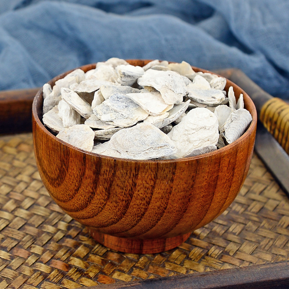 牡蛎静萱生500g克中中药材牡力片干海另有其他药食同源食品