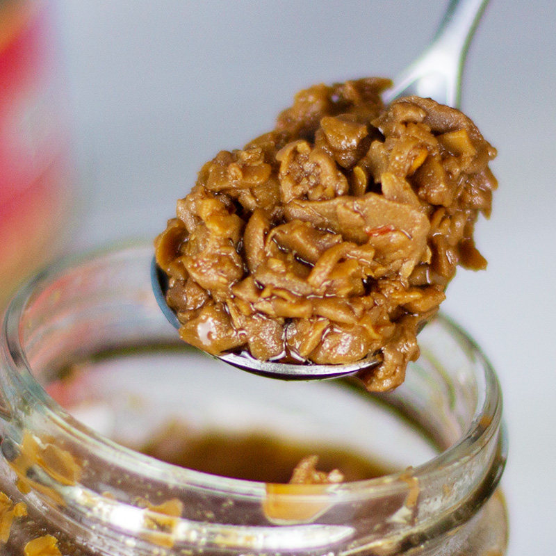 原味香辣五台山台蘑酱汇香牌台磨酱山西特产蘑菇酱类调料