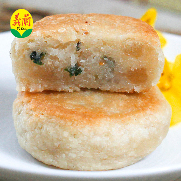 厦门特产义兰鲜肉肉馅饼六个装传统香肉糕饼咸甜传统中式糕点