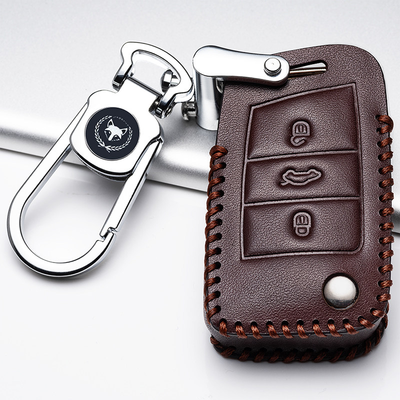 凌渡2021款上海大众专用真皮钥匙包2020款280tsi钥匙车用钥匙包