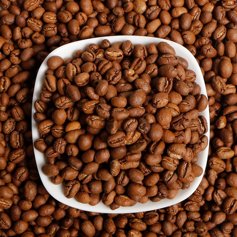 弗里咖啡豆精品庄园圆豆手冲阿拉拉比卡公500g咖啡豆