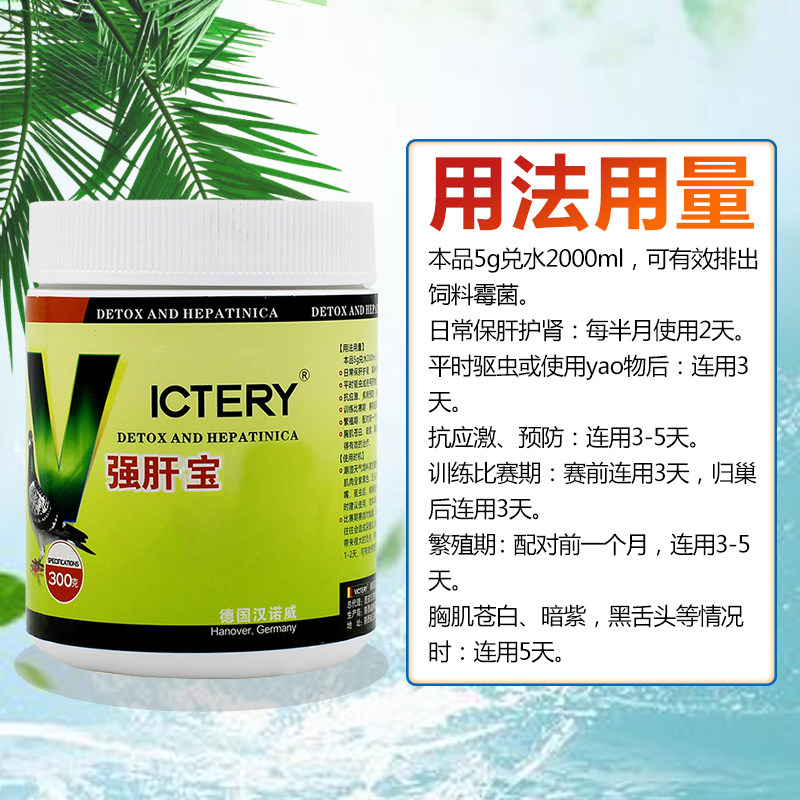 汉诺威鸽药大全强肝排毒鸽子赛鸽信鸽营养补充医疗用品