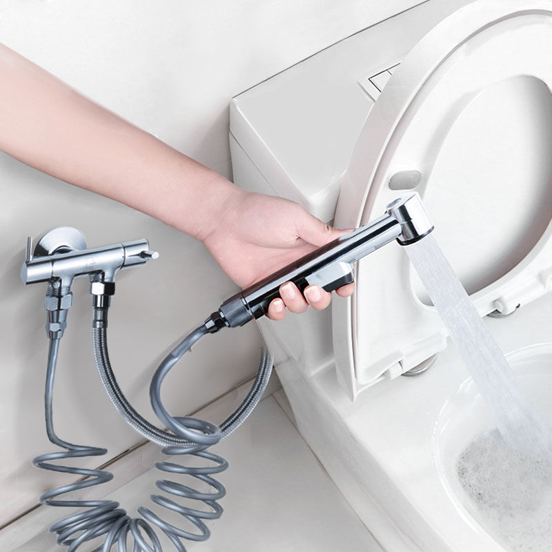 潜水艇卫生间马桶喷枪伴侣水龙头高压冲洗厕所妇洗净身妇洗器
