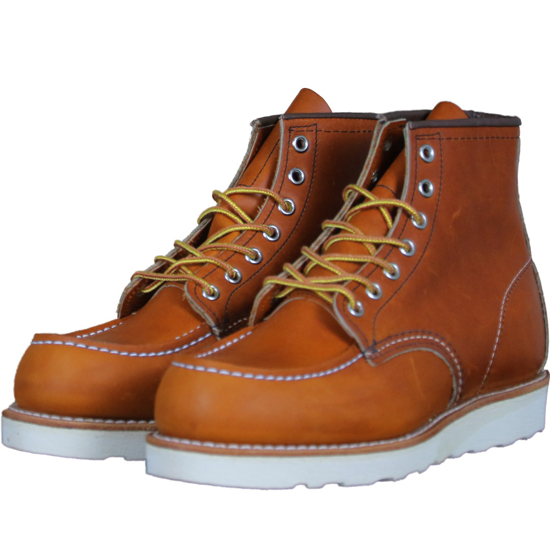 中科院小哥redwing红翼手工工装靴rw8753375钢印版10875