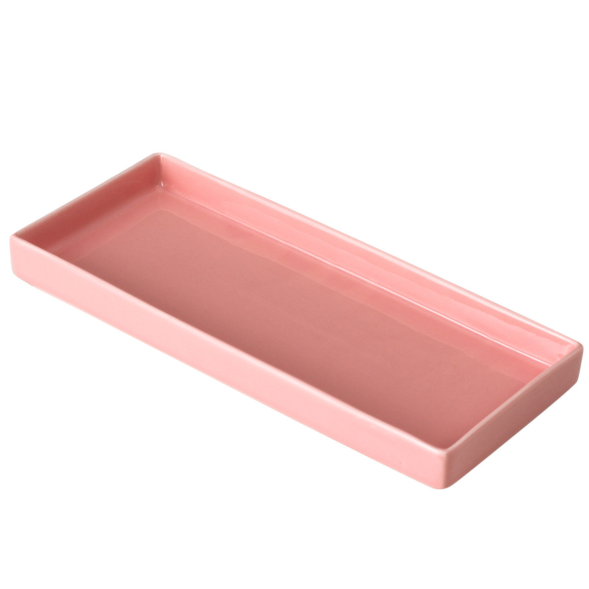 北欧创意陶瓷寿司长方形餐盘家用甜品盘