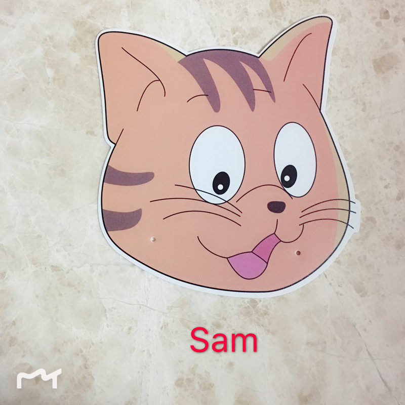 苏教版译林小学英语人物头饰课本头像课堂公开开课头饰