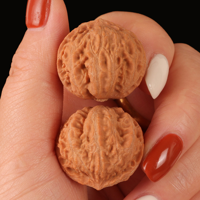 文玩核桃小手捻女手把迷你随身把玩指间秋子手串