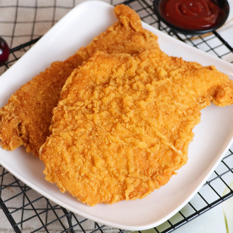 铭基炫辣大鸡排冷冻半成品香辣鸡排大鸡排裹粉鸡排鸡扒15片包