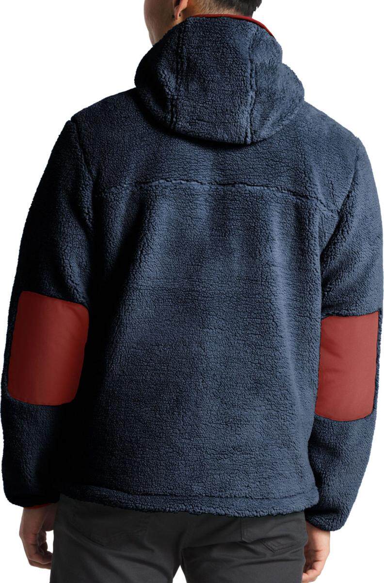 thenorthface北面男士卫衣套头半拉拉链加厚卫衣