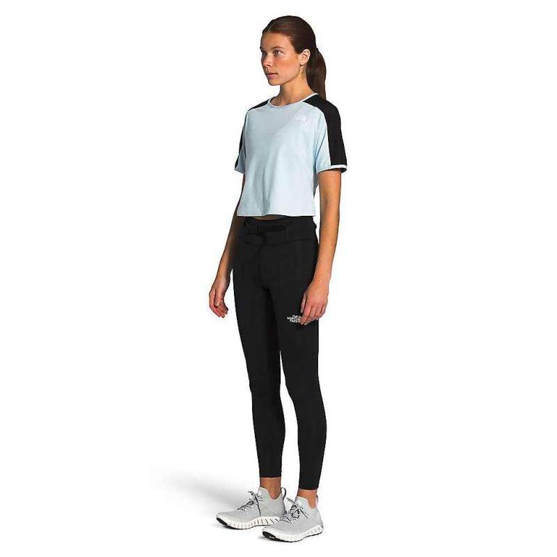 thenorthface北面女裤健身紧身速干九分瑜伽健身裤