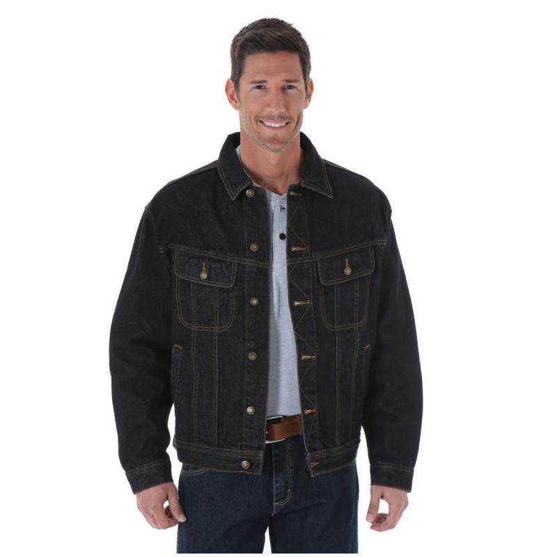 wrangler威格牛仔夹克舒适透气百搭翻领耐穿正品夹克