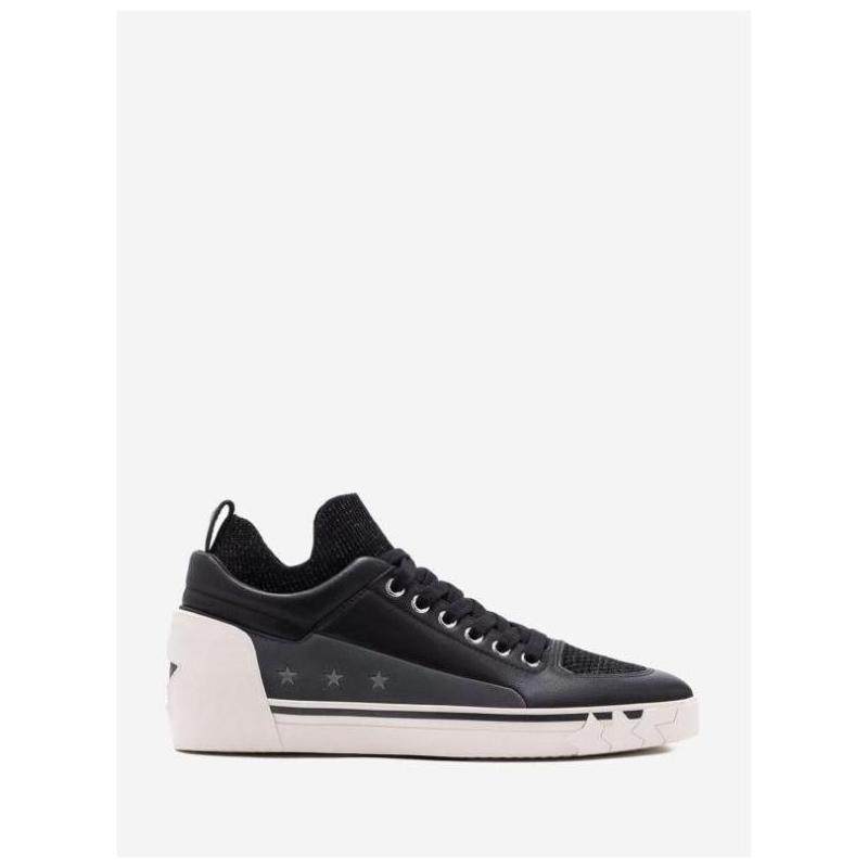 ash女低帮鞋板鞋纯色系带圆头透气休闲舒适运动休闲鞋