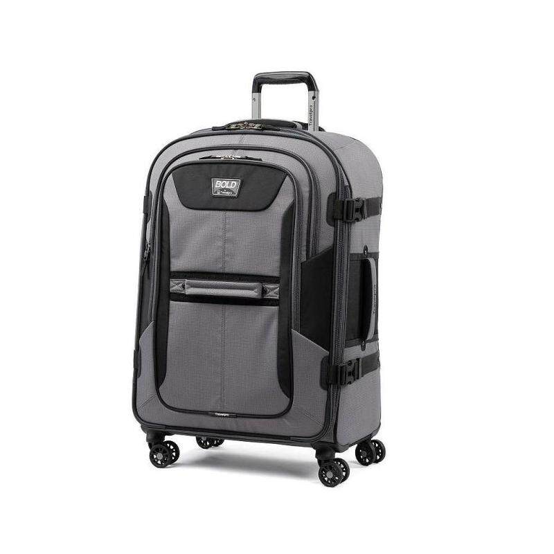 travelpro拉杆箱旅行箱灰色软面涤纶bold26寸正品9581528旅行箱