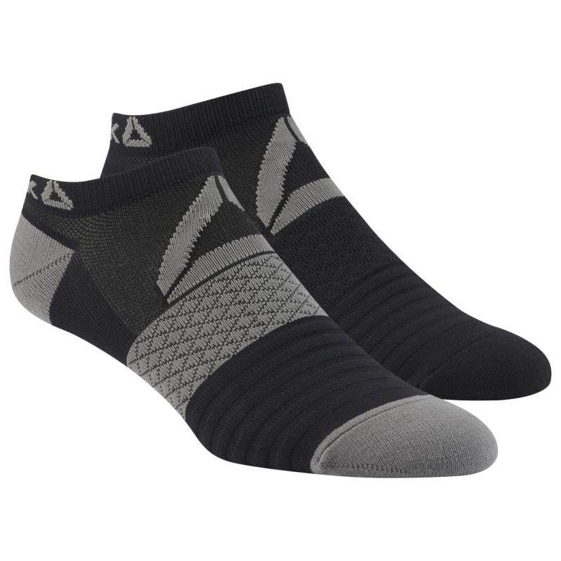 reebok锐步袜子短袜撞色透气耐磨轻质2双正品中筒袜