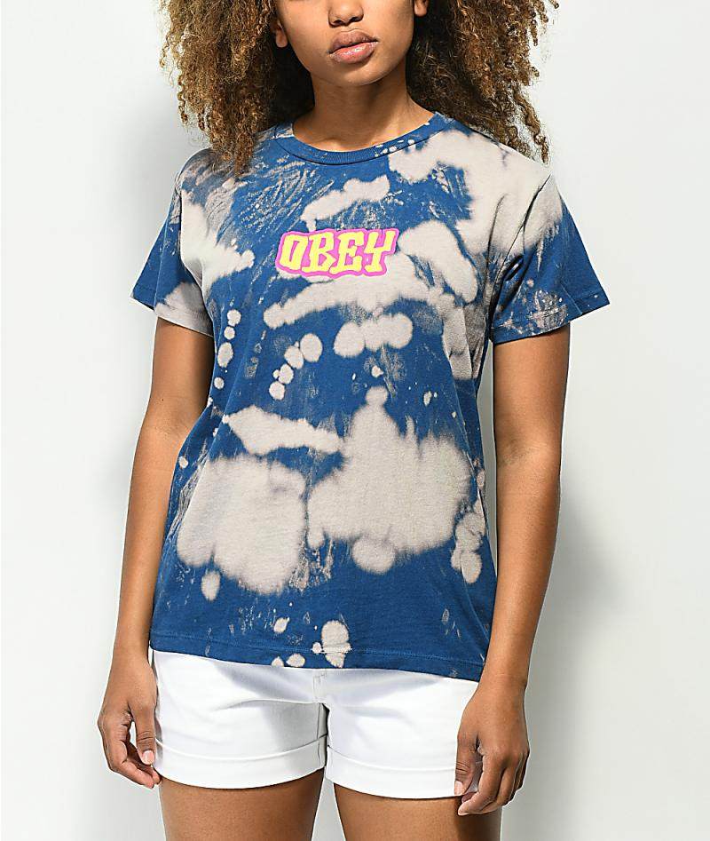 obey短袖圆领宽松文艺时尚街头美国直邮298957t恤