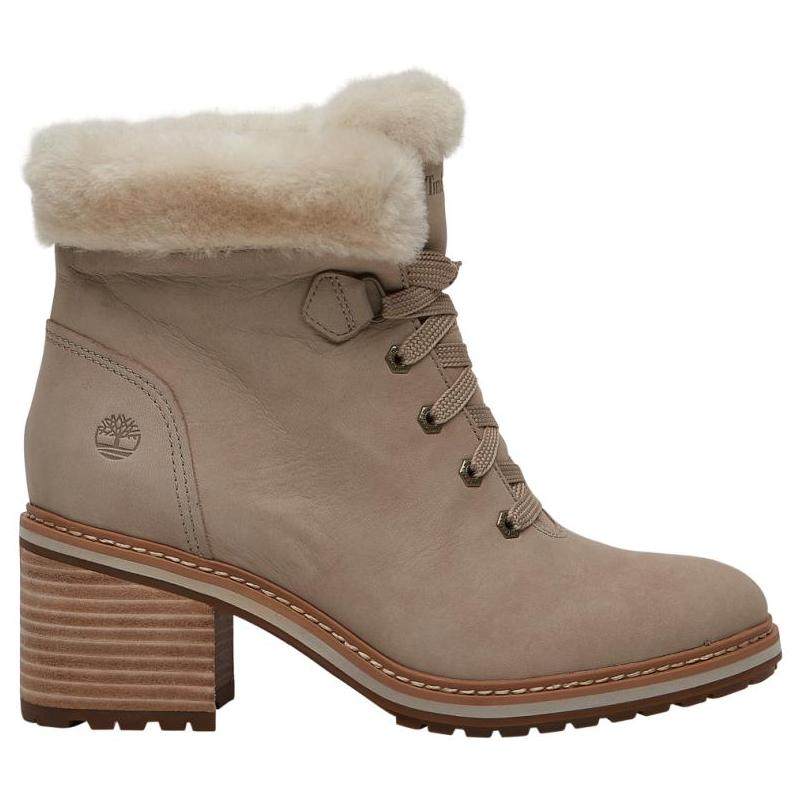 timberland添柏岚户外靴短筒毛边防风高跟sienna正品320923其他户外鞋