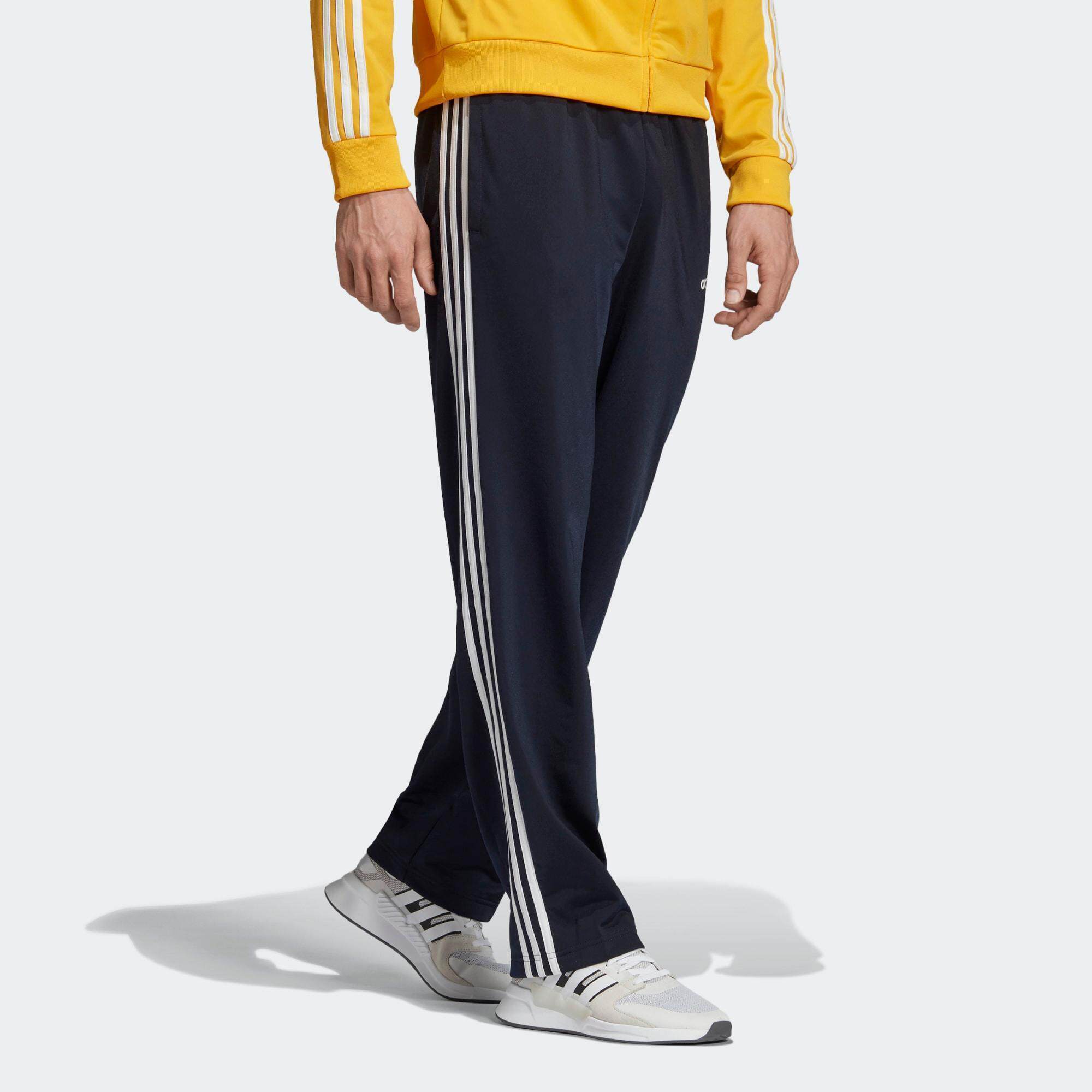 运动adidas阿迪达斯休闲裤男长裤子男裤简约净版弹力休闲裤