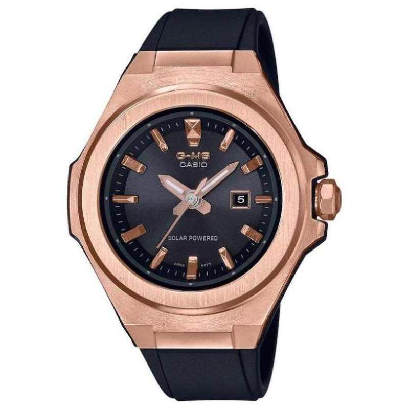 卡西欧手表casio太阳能babyg石英防震玫瑰金礼物礼物日韩腕表