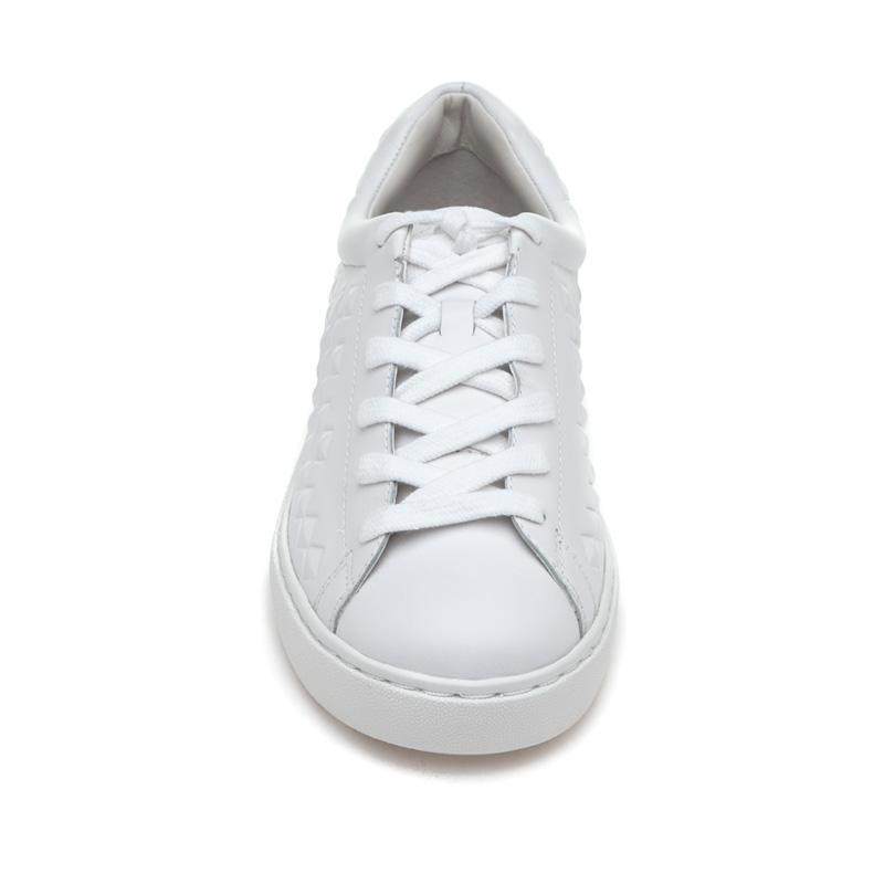 ash艾熙女鞋休闲鞋皮鞋小白鞋菱格街头百搭美国单鞋