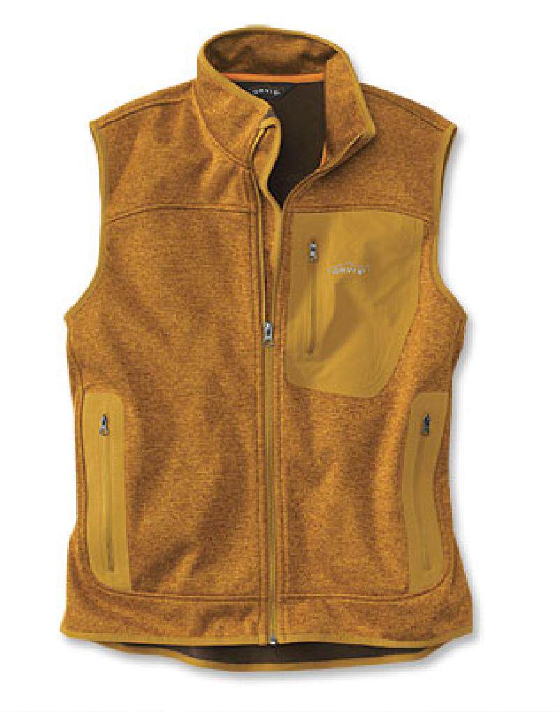 orvis马甲拉链立领补丁贴布秋冬季保暖休闲舒适背心