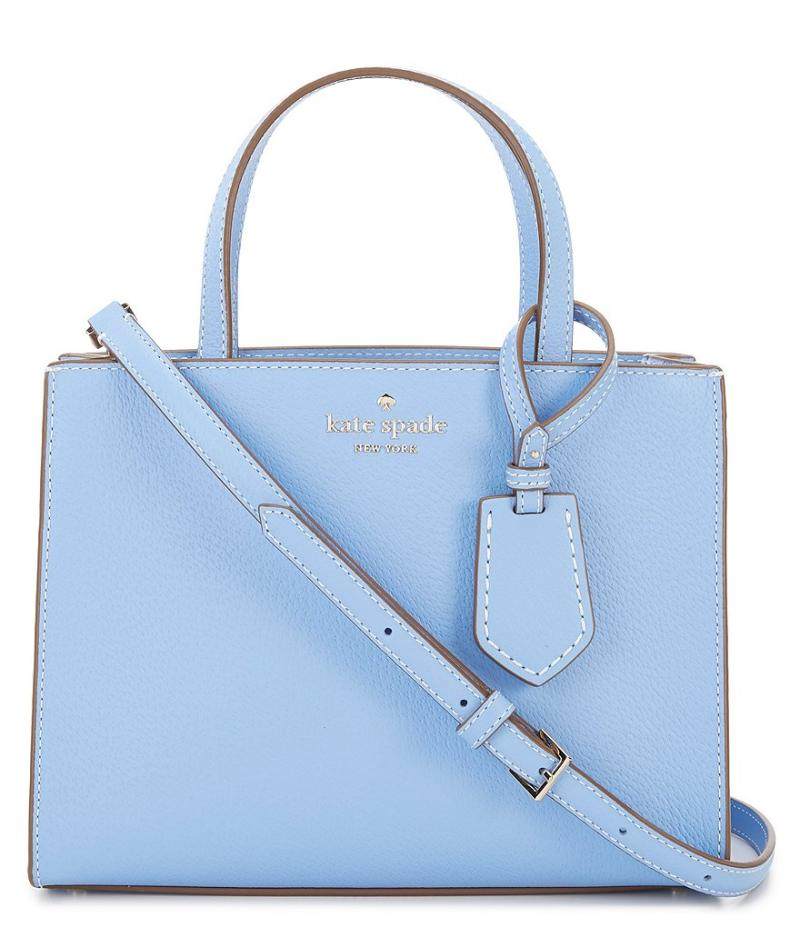 katespadenewyork女士单肩包皮质皮质戴妃包美国通用款女包