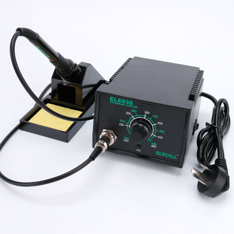 伊莱科936工业级大功率防静电焊台恒温可调温维修电烙铁套装