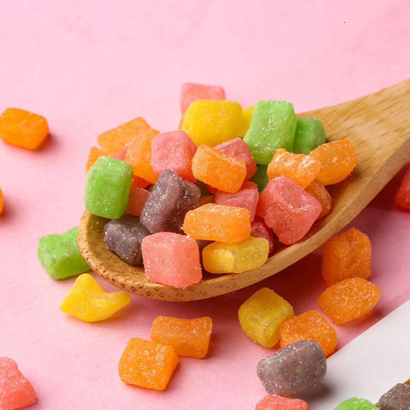 乐潮酸妞软糖水果糖混合合口味橡皮糖qq糖果礼包糖果