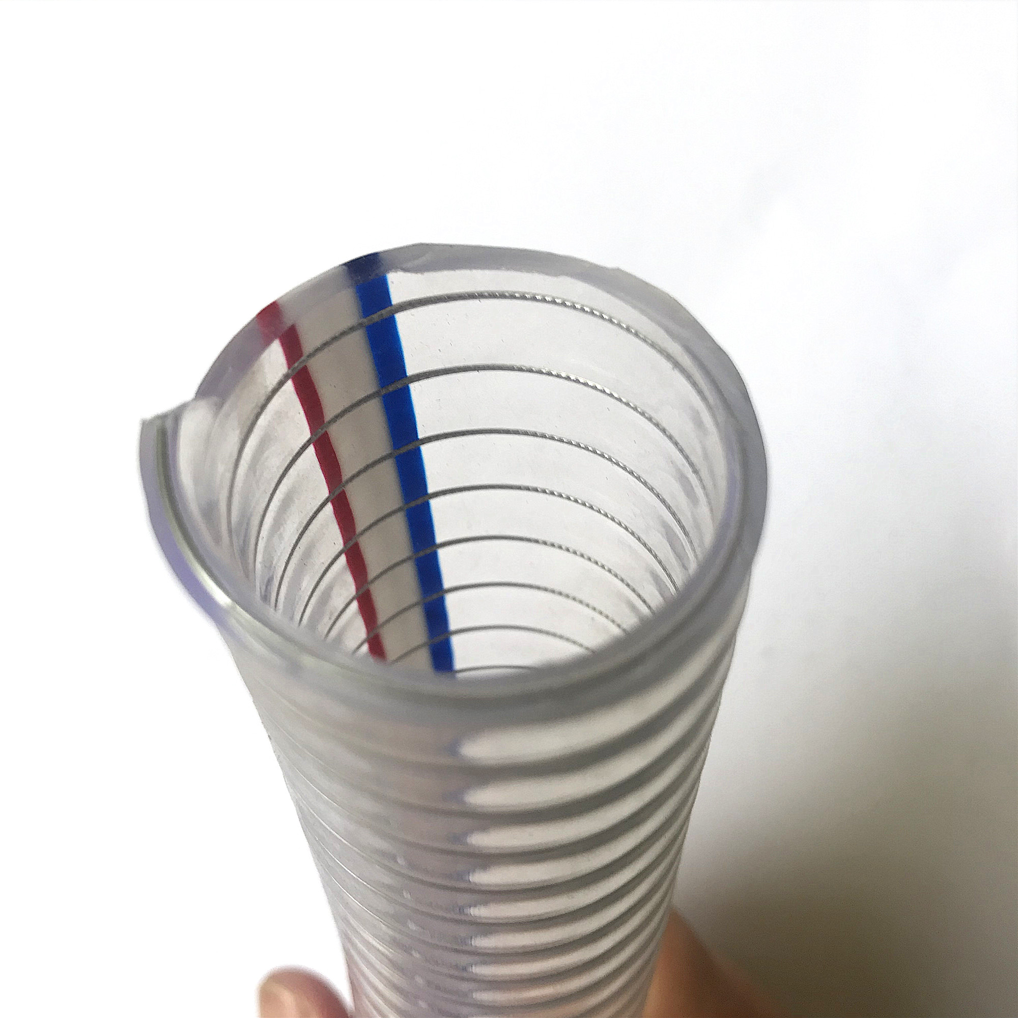 pvc钢丝管透明软管塑料50加厚油管耐高温25mm真空管1/1.5/2寸水管