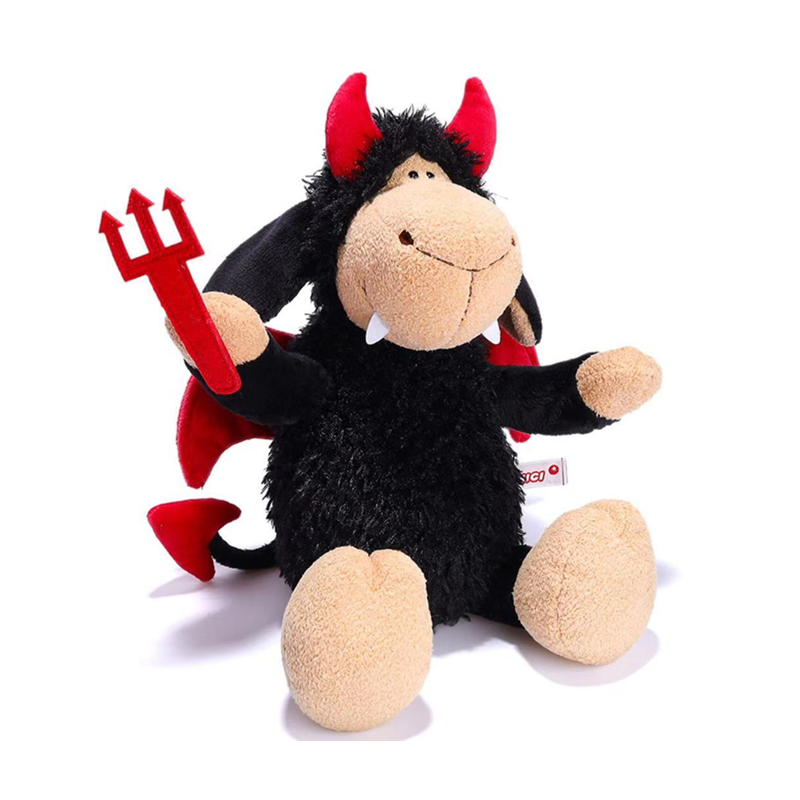 德国nici专柜正品咩咩羊限定定版超人恶魔毛绒玩具毛绒布艺类玩具