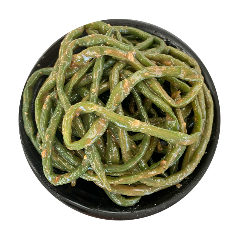 咸菜豆角东北酱缸豇豆1斤包邮酱豇豆酱酱长腌制